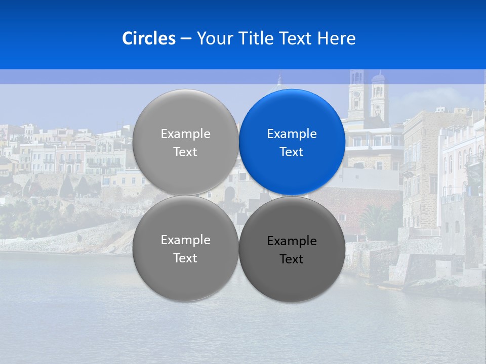 Landscape Vacation Coast PowerPoint Template