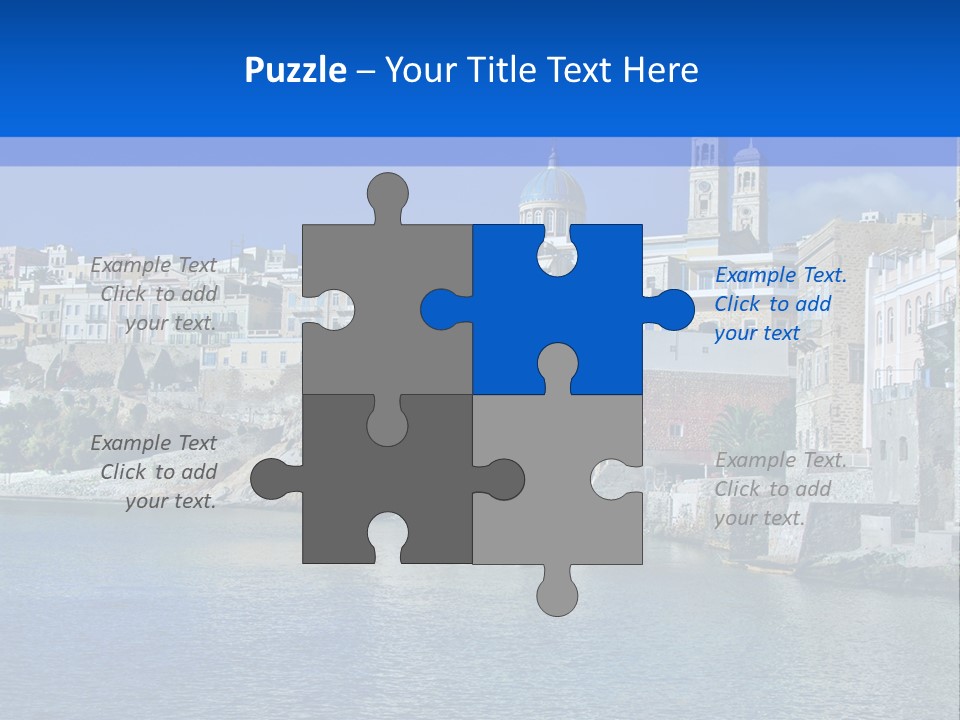 Landscape Vacation Coast PowerPoint Template