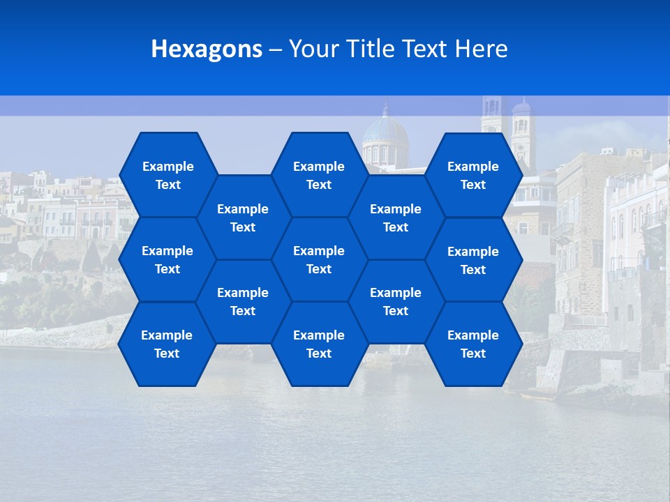 Landscape Vacation Coast PowerPoint Template