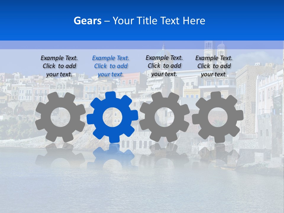 Landscape Vacation Coast PowerPoint Template