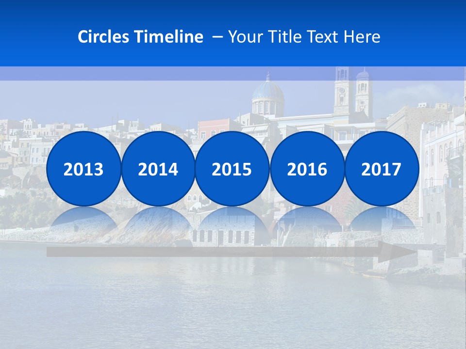 Landscape Vacation Coast PowerPoint Template