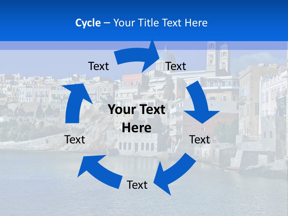 Landscape Vacation Coast PowerPoint Template