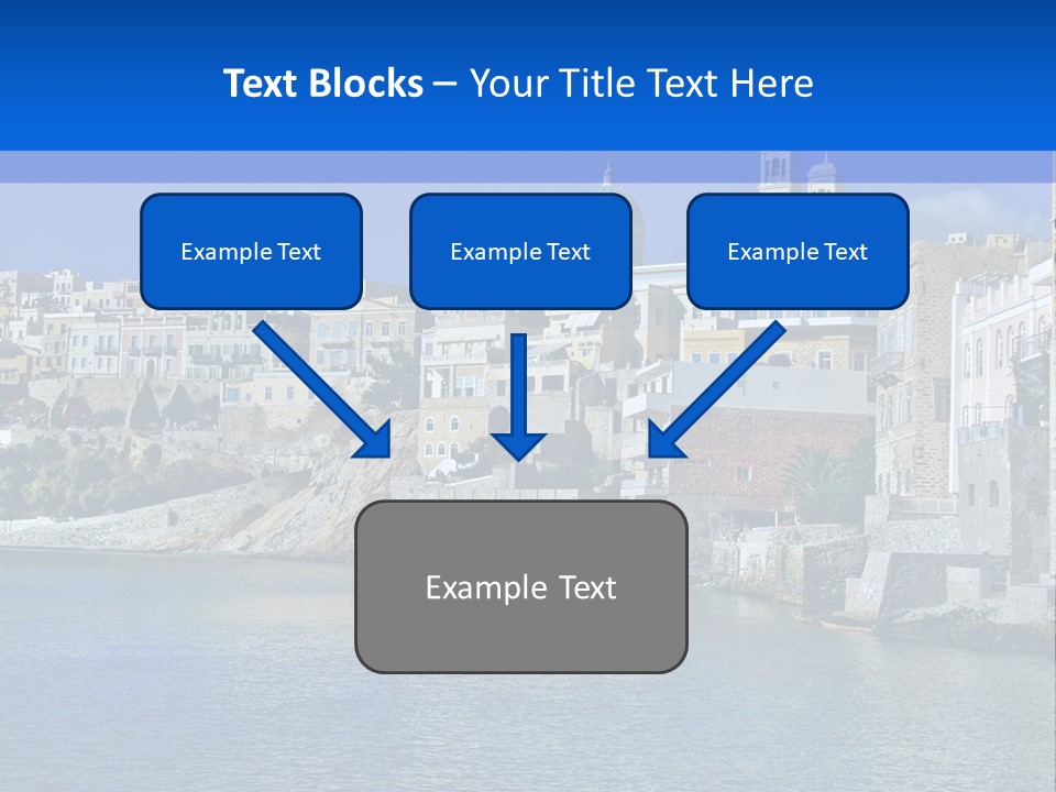 Landscape Vacation Coast PowerPoint Template