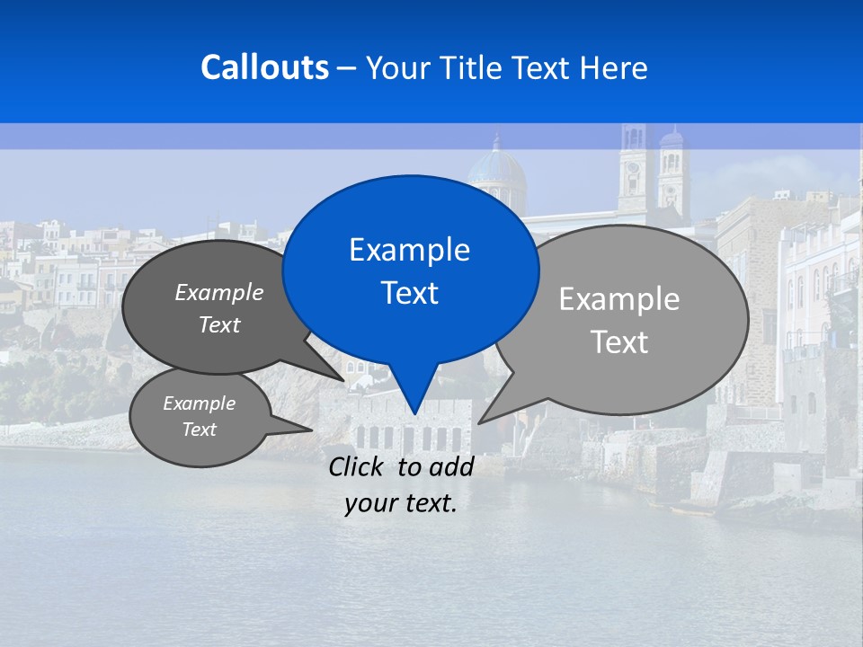 Landscape Vacation Coast PowerPoint Template