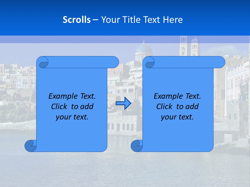 Landscape Vacation Coast PowerPoint Template
