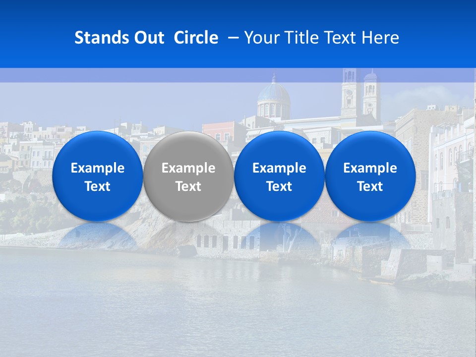 Landscape Vacation Coast PowerPoint Template