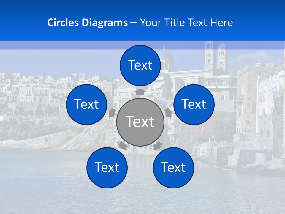 Landscape Vacation Coast PowerPoint Template