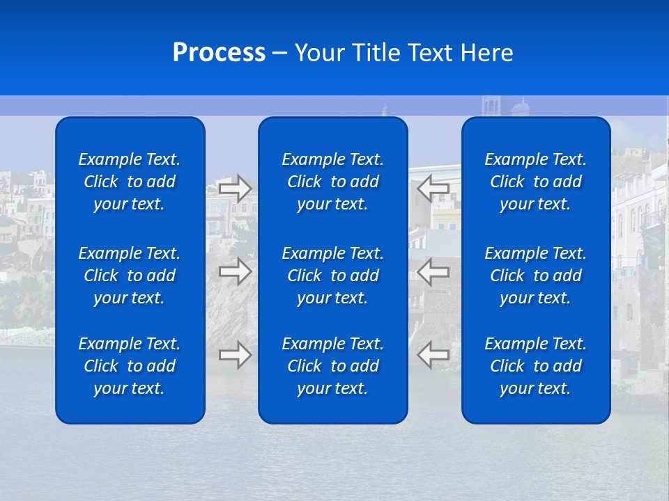 Landscape Vacation Coast PowerPoint Template