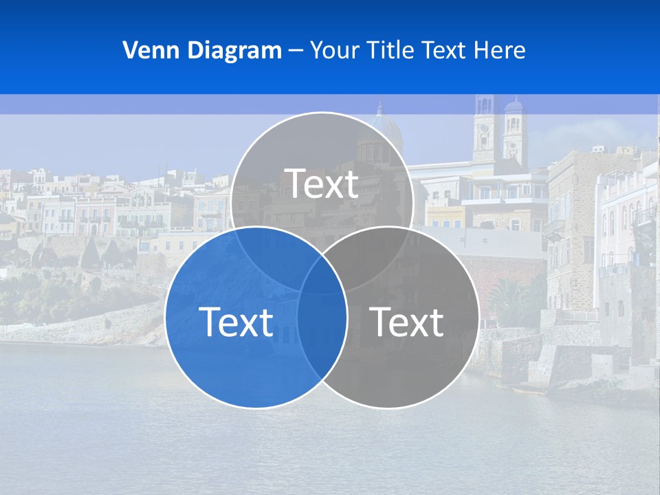 Landscape Vacation Coast PowerPoint Template