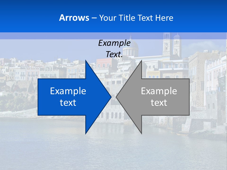 Landscape Vacation Coast PowerPoint Template
