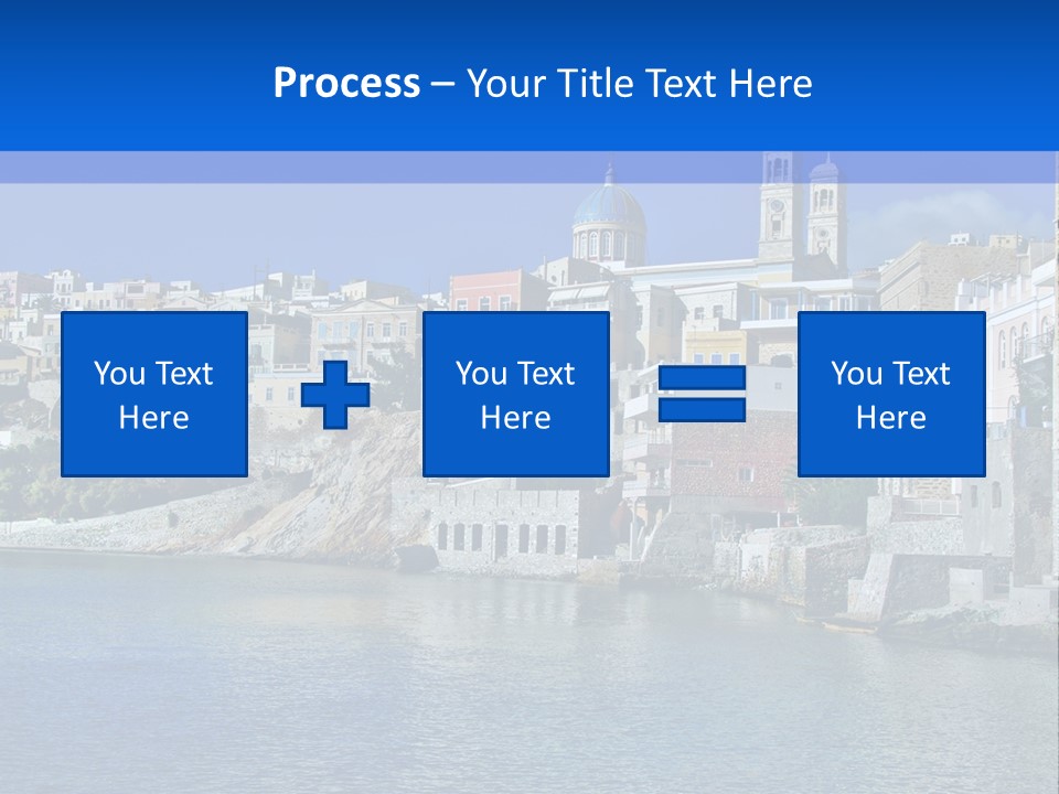 Landscape Vacation Coast PowerPoint Template