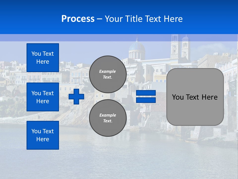 Landscape Vacation Coast PowerPoint Template