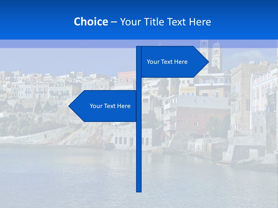 Landscape Vacation Coast PowerPoint Template