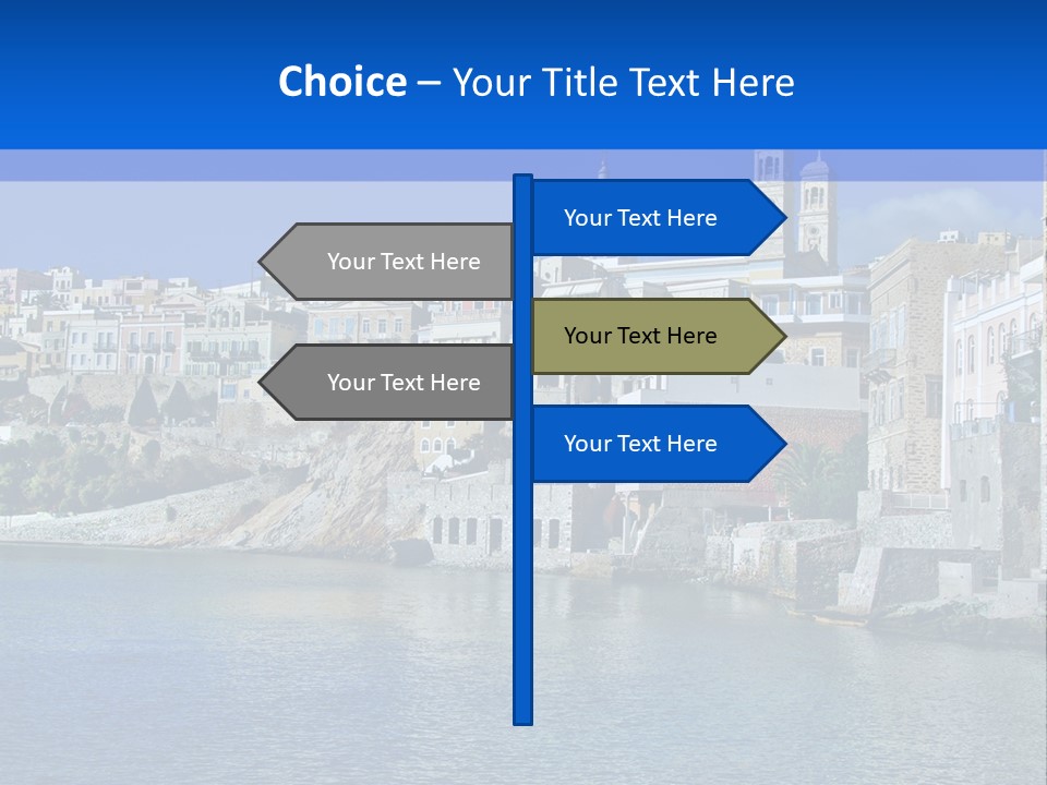 Landscape Vacation Coast PowerPoint Template