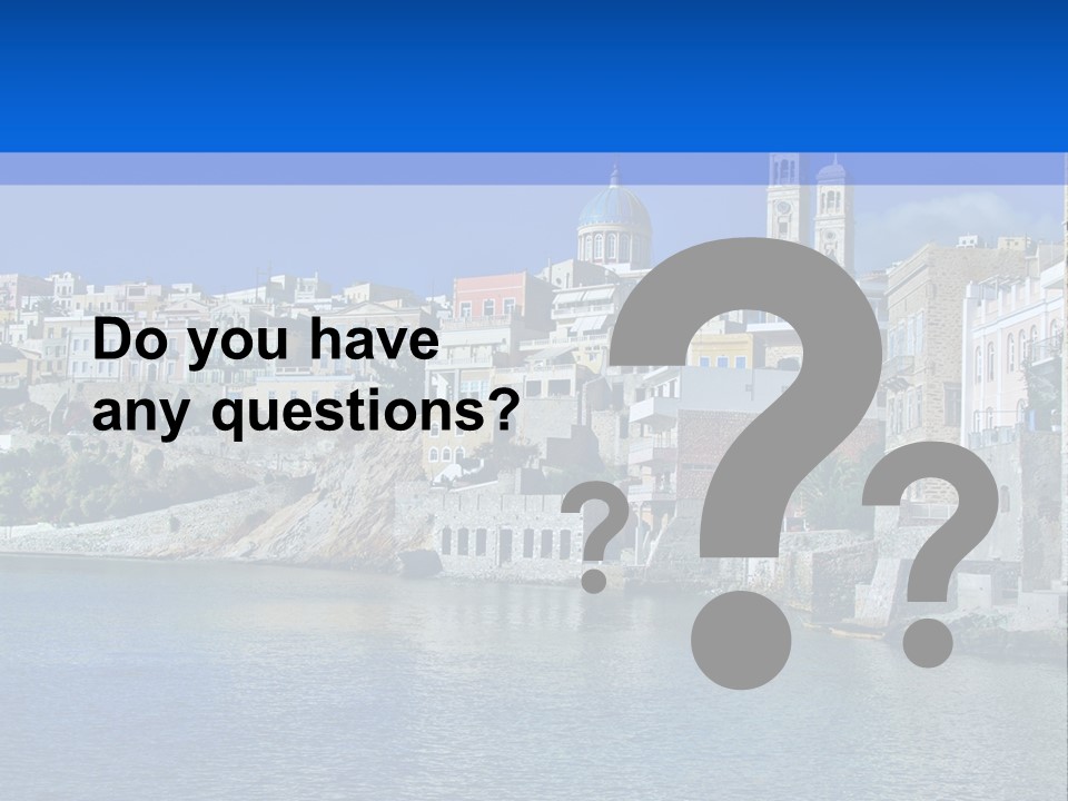 Landscape Vacation Coast PowerPoint Template