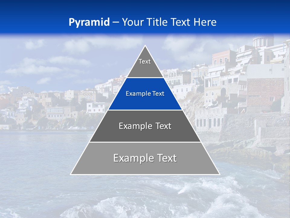 Nature Blue City PowerPoint Template