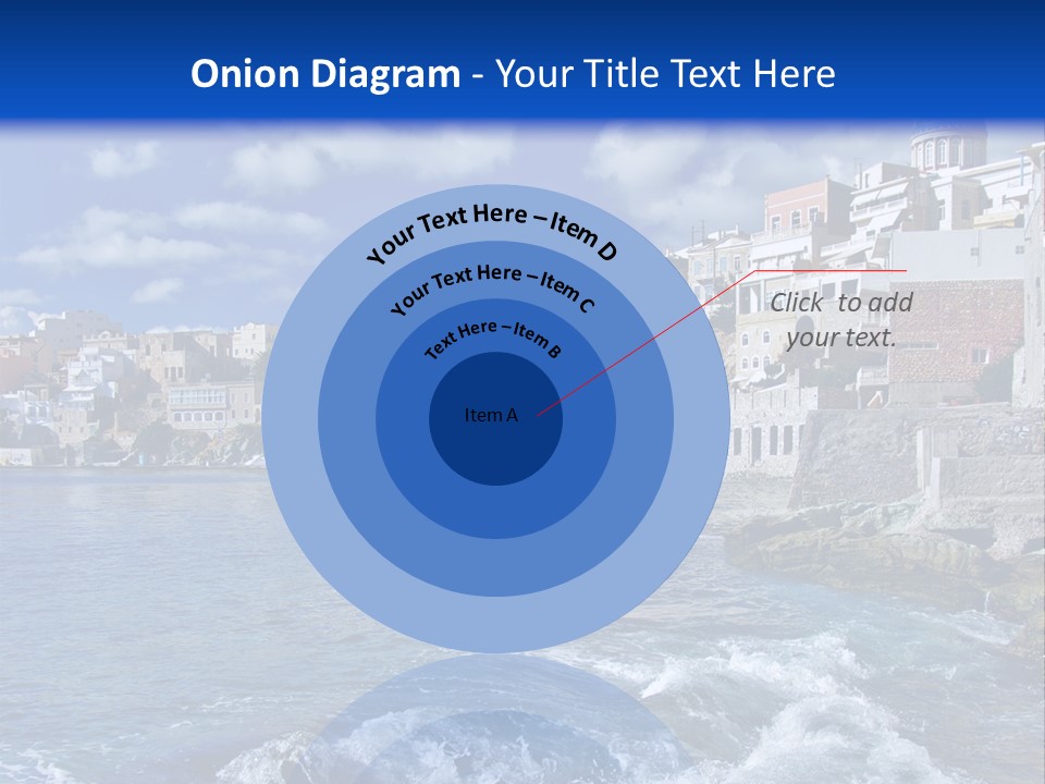 Nature Blue City PowerPoint Template