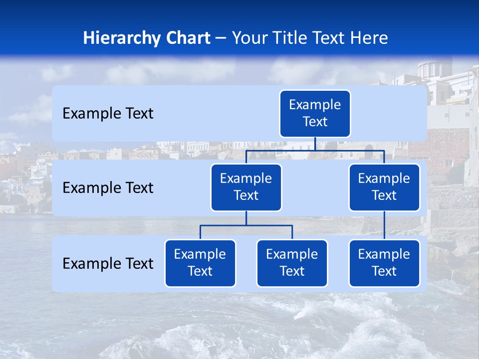 Nature Blue City PowerPoint Template
