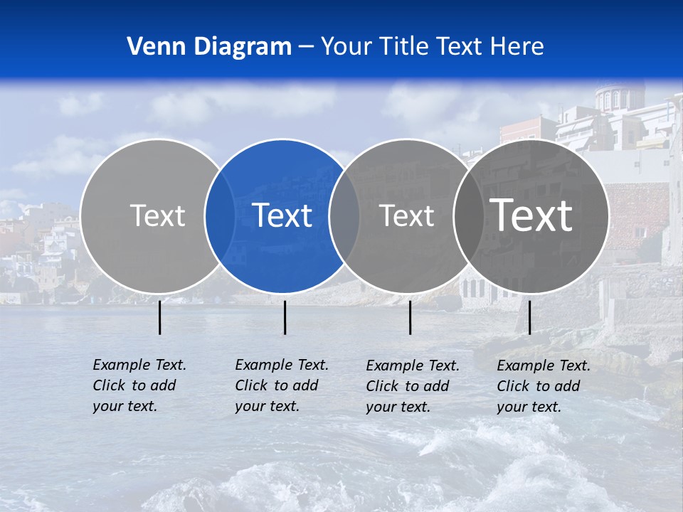 Nature Blue City PowerPoint Template