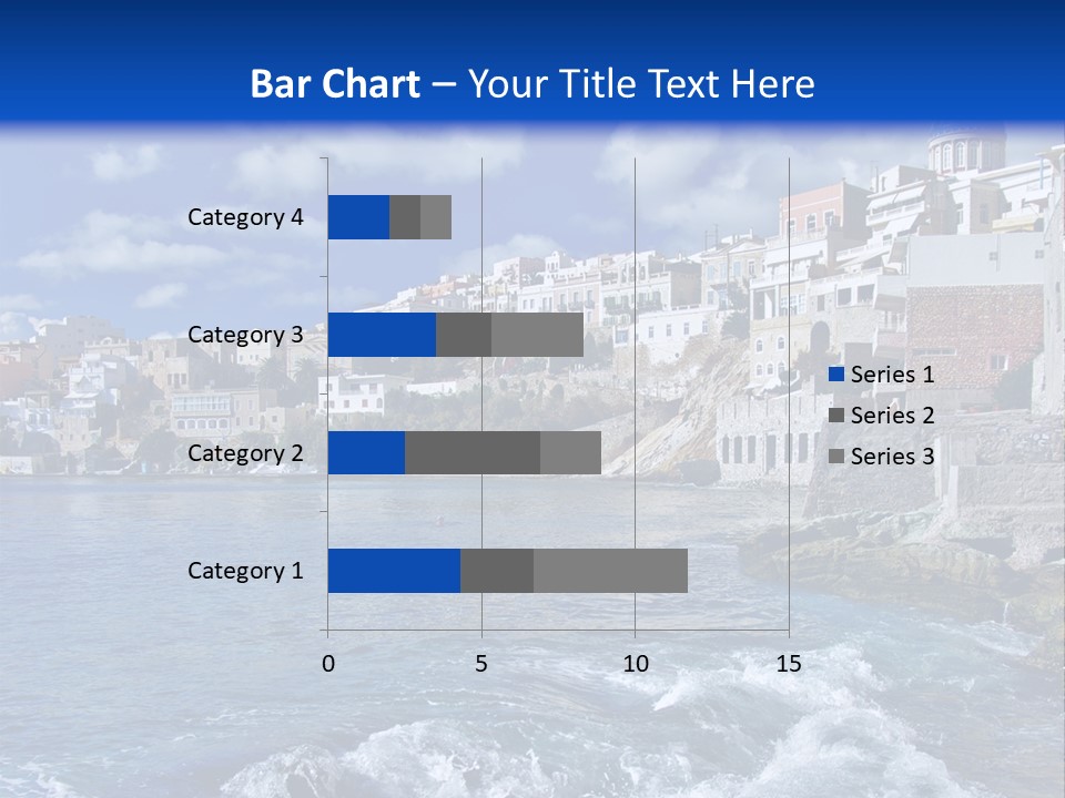 Nature Blue City PowerPoint Template