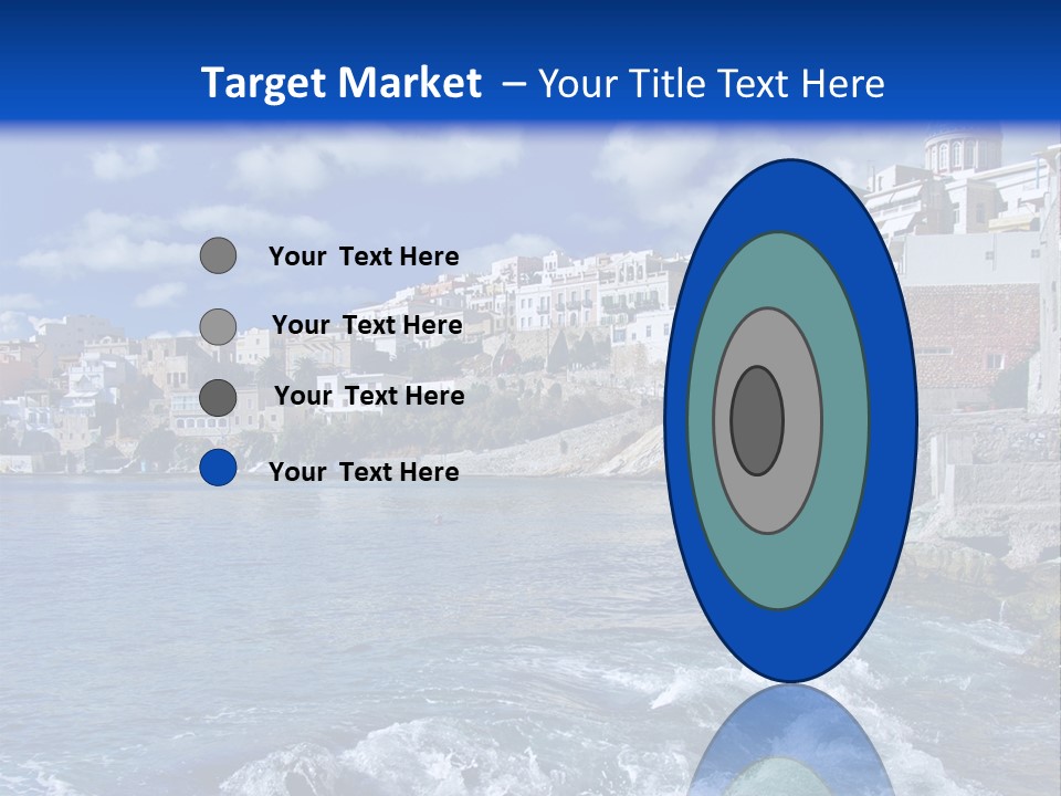 Nature Blue City PowerPoint Template