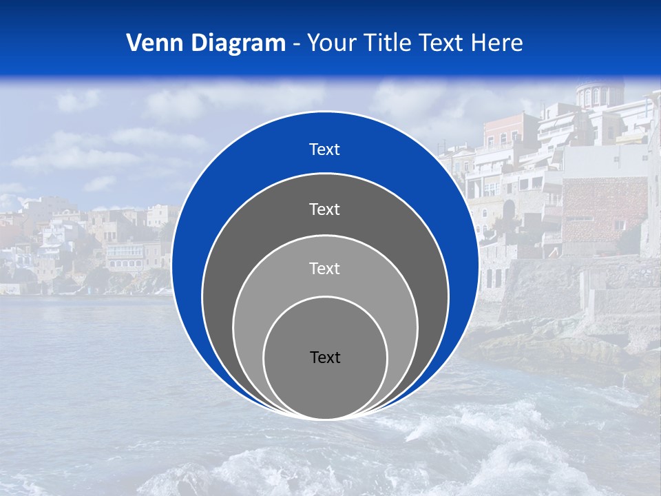 Nature Blue City PowerPoint Template