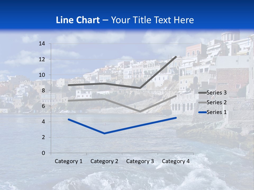 Nature Blue City PowerPoint Template
