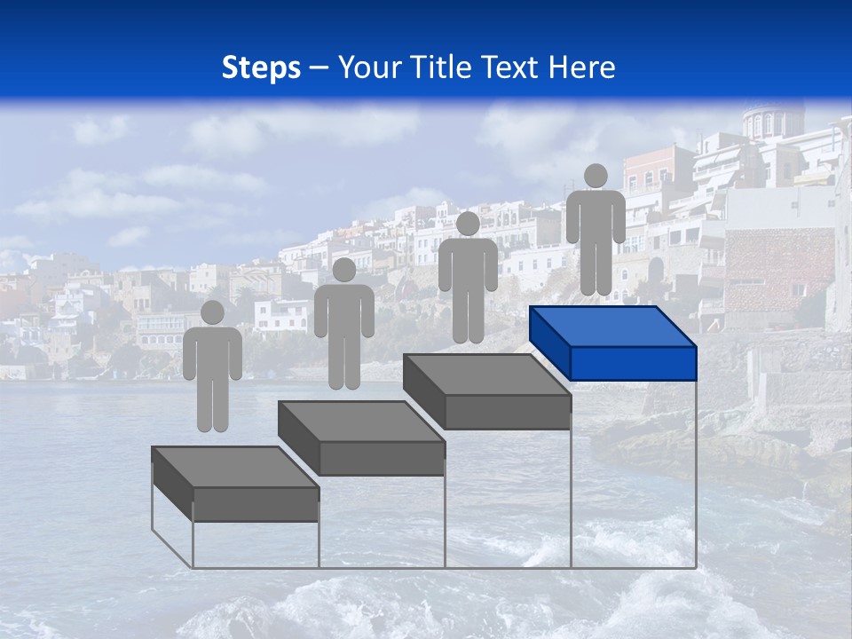 Nature Blue City PowerPoint Template