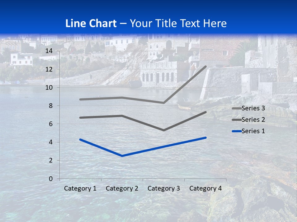 Cyclade Window Tourism PowerPoint Template