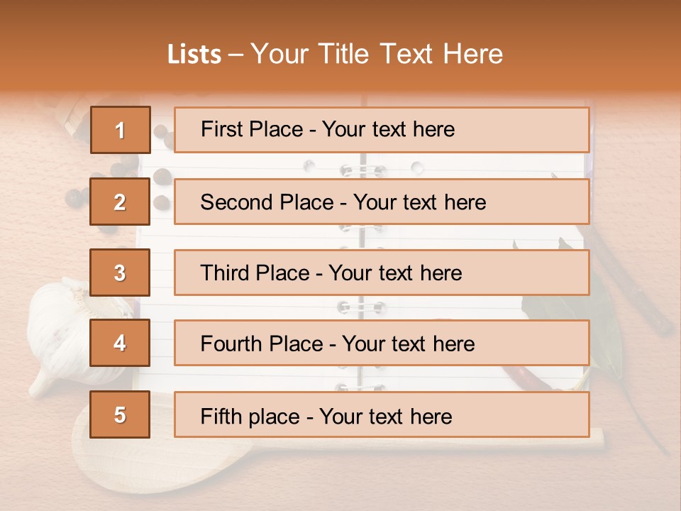 Pepper Rural Cook PowerPoint Template