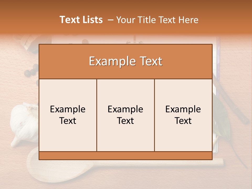 Pepper Rural Cook PowerPoint Template