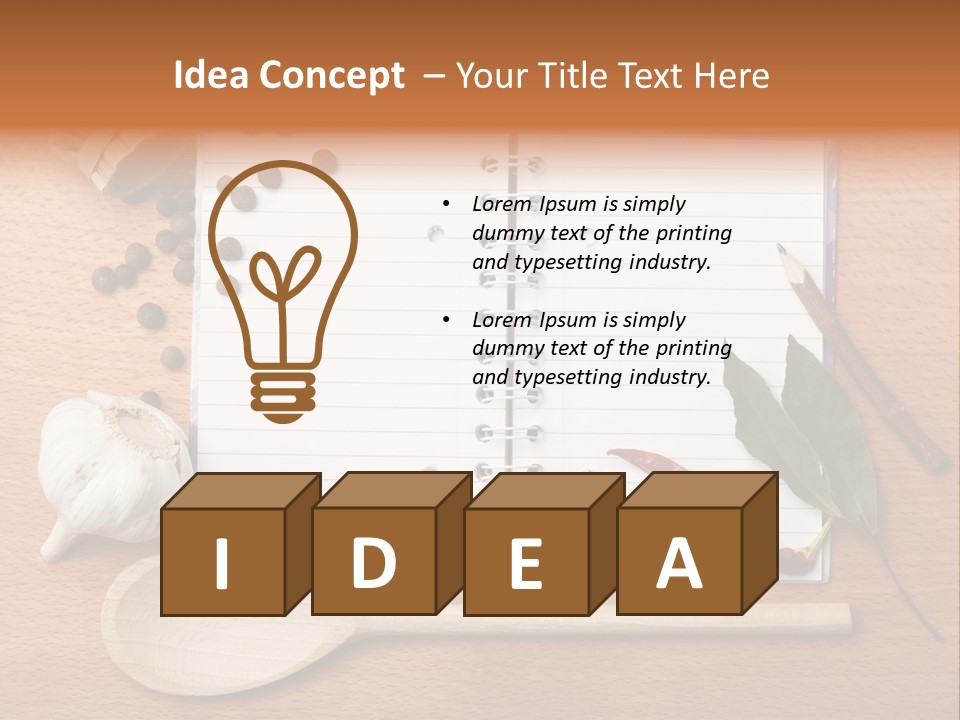 Pepper Rural Cook PowerPoint Template