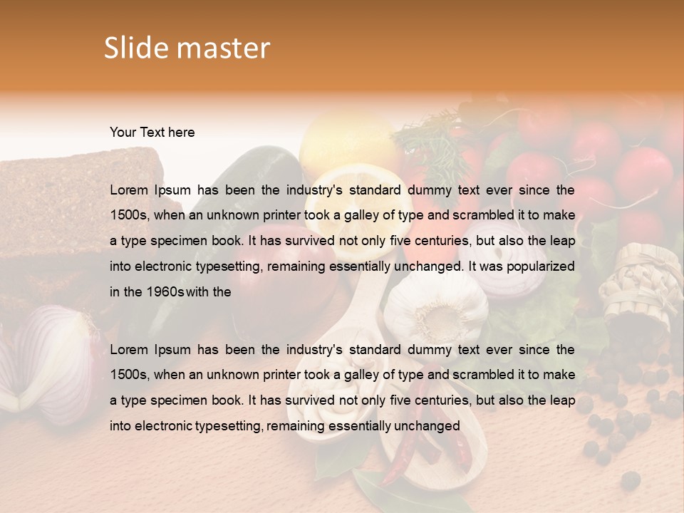 Yellow Ripe Harvest PowerPoint Template