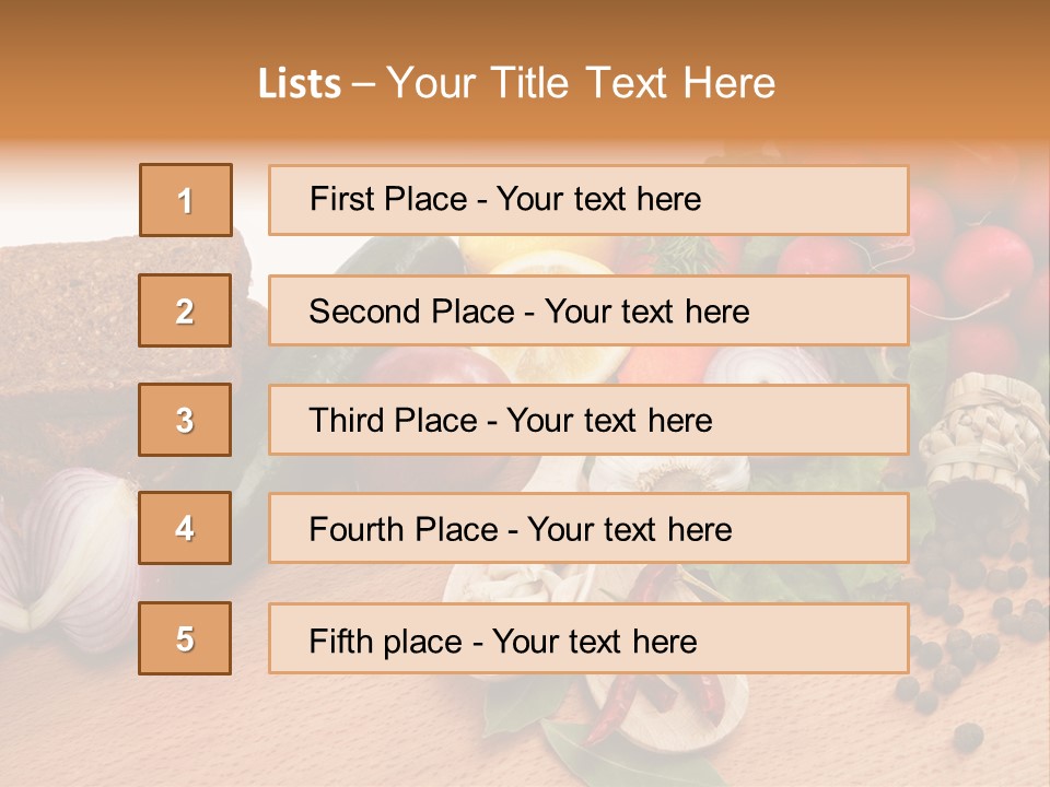 Yellow Ripe Harvest PowerPoint Template