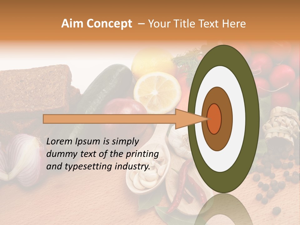 Yellow Ripe Harvest PowerPoint Template