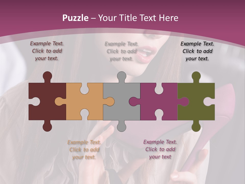 Washing People Working PowerPoint Template