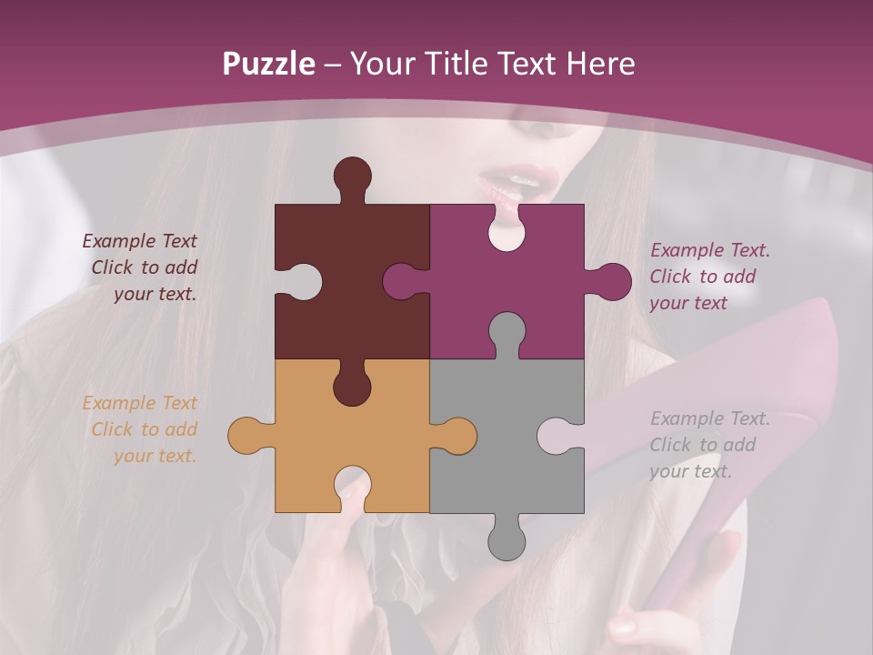 Washing People Working PowerPoint Template