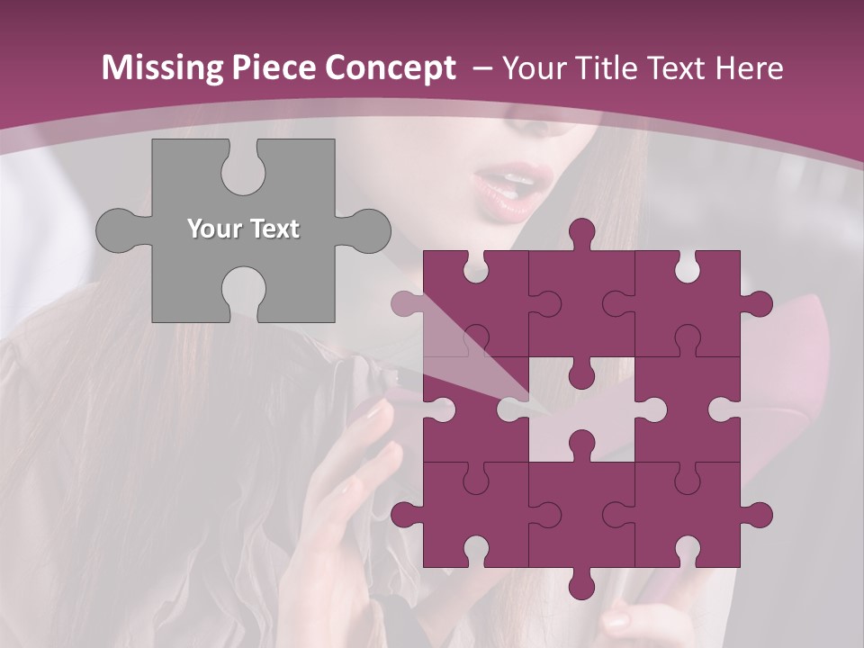 Washing People Working PowerPoint Template