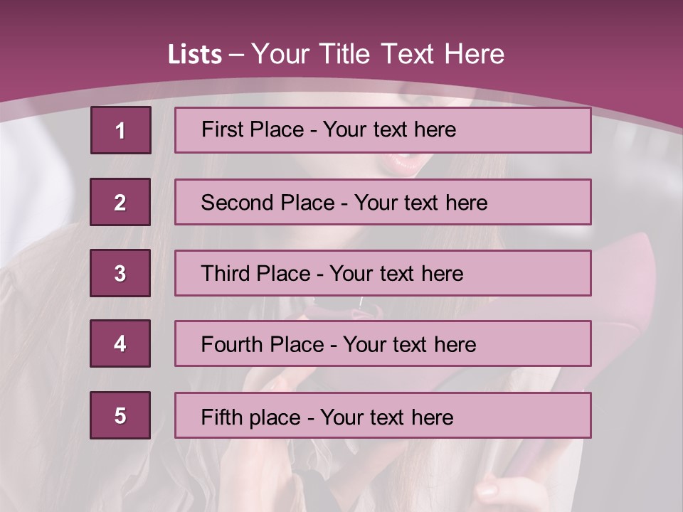 Washing People Working PowerPoint Template