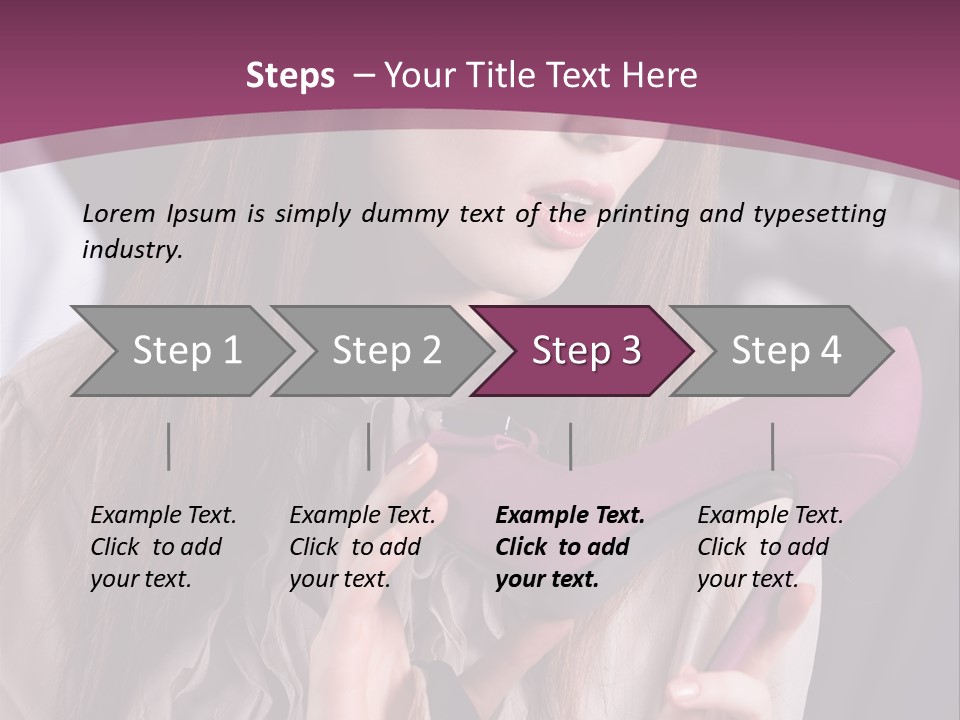 Washing People Working PowerPoint Template