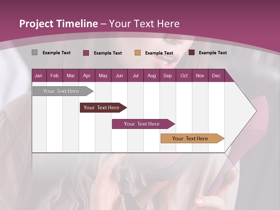 Washing People Working PowerPoint Template