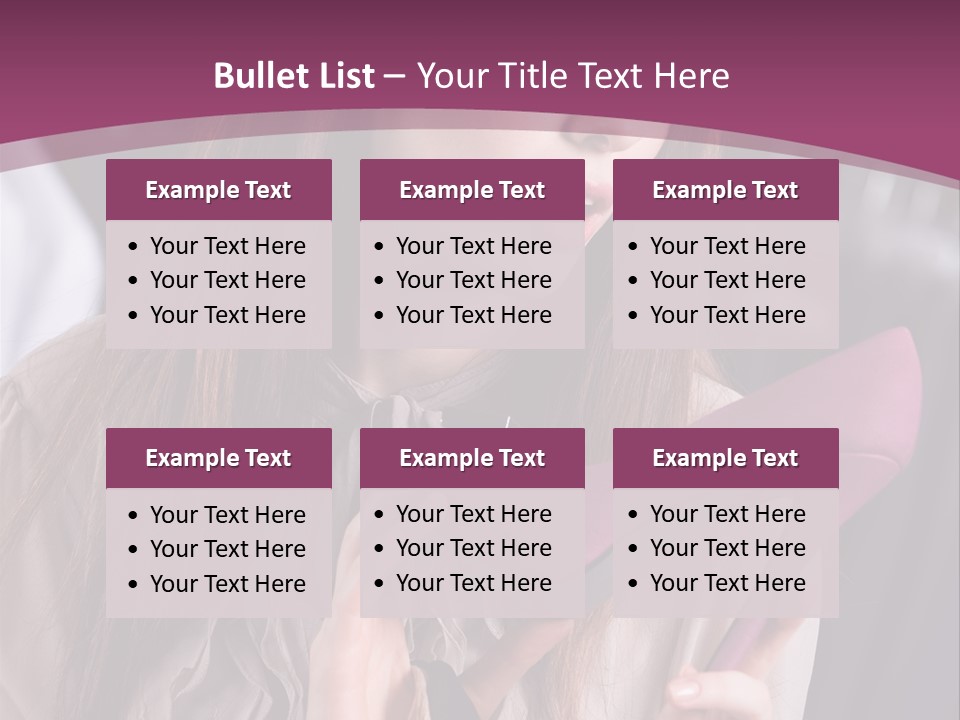Washing People Working PowerPoint Template