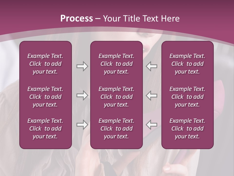 Washing People Working PowerPoint Template