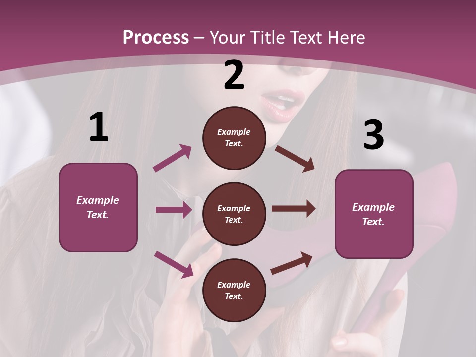 Washing People Working PowerPoint Template