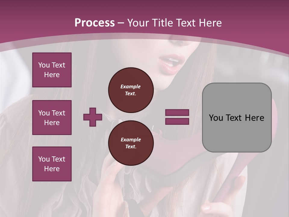 Washing People Working PowerPoint Template