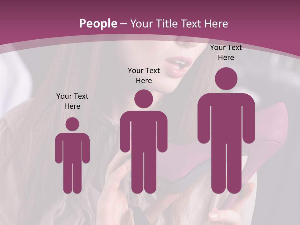 Washing People Working PowerPoint Template