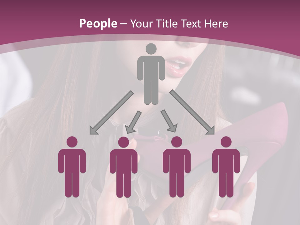 Washing People Working PowerPoint Template