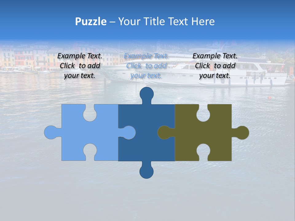 Sailing Rich Ocean PowerPoint Template