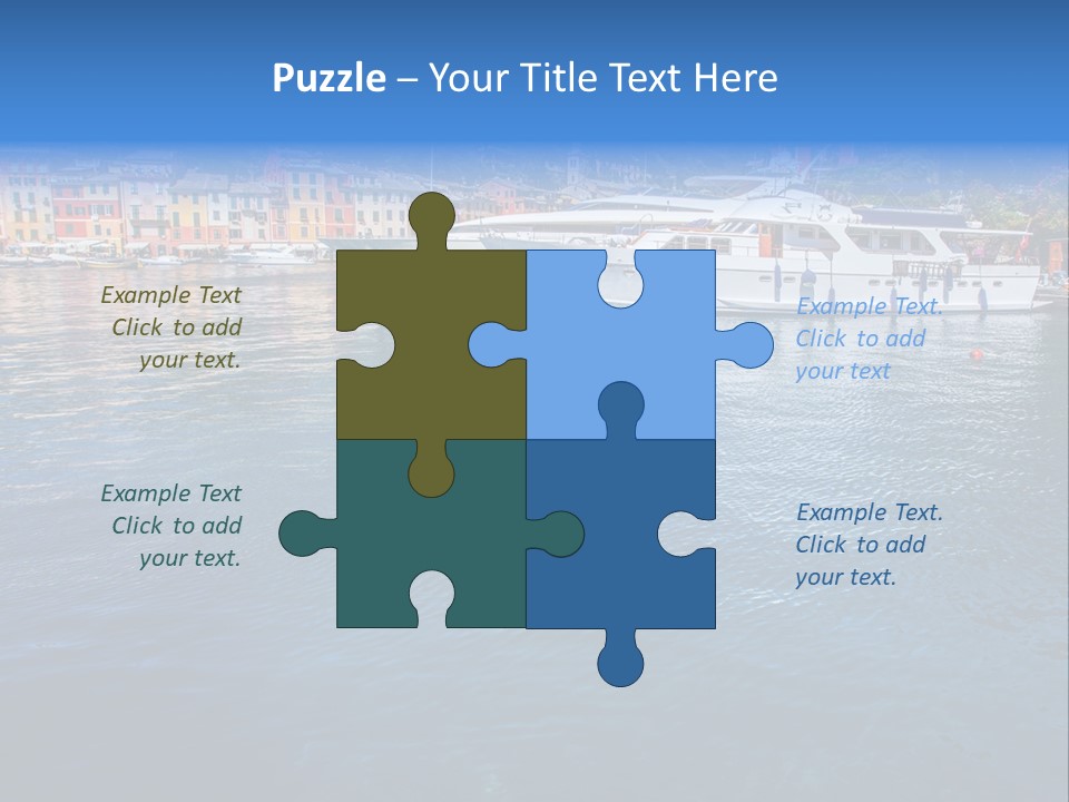 Sailing Rich Ocean PowerPoint Template