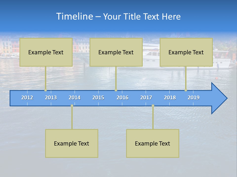 Sailing Rich Ocean PowerPoint Template
